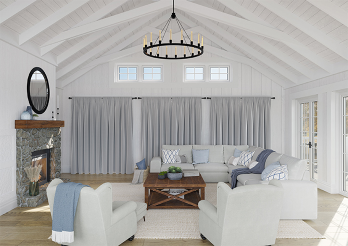 Luxe Velvet, Silver - Made to Measure Curtains - Image 7